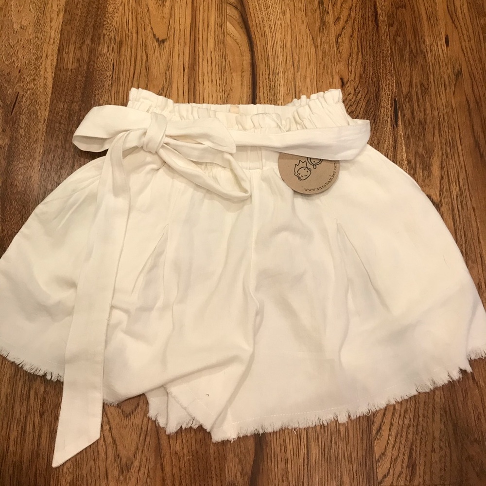 White Shorts